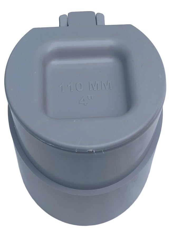 ES EKSAFAR ESEKSAFAR 1pc 4"inch PVC Drain Pipe cap/PVC Backflow Mosquito Tank Pvc Pipe Flap Gate Valve non Return Valve - Image 5
